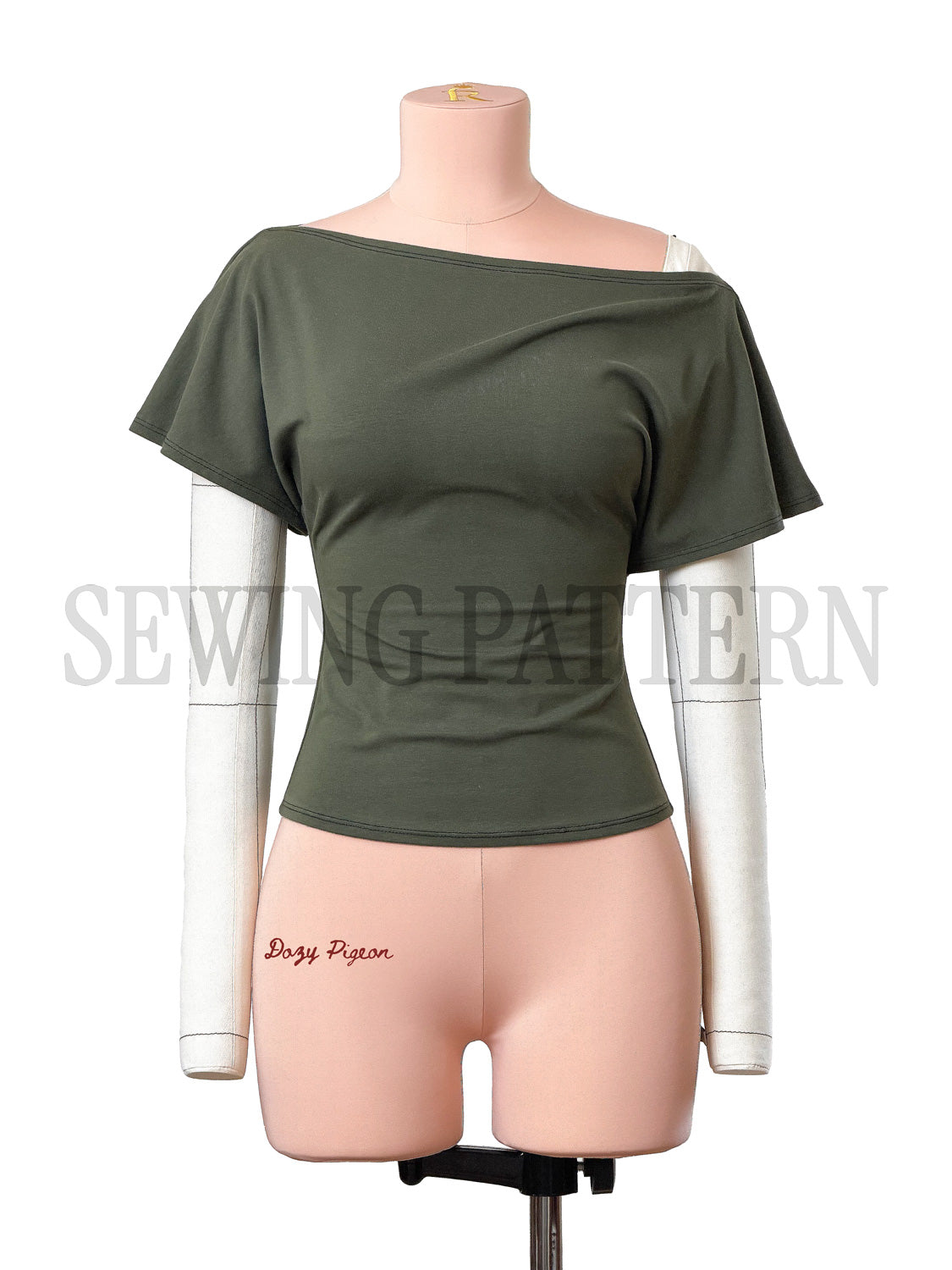 SEWING PATTERN - BOATNECK BATWING TOP