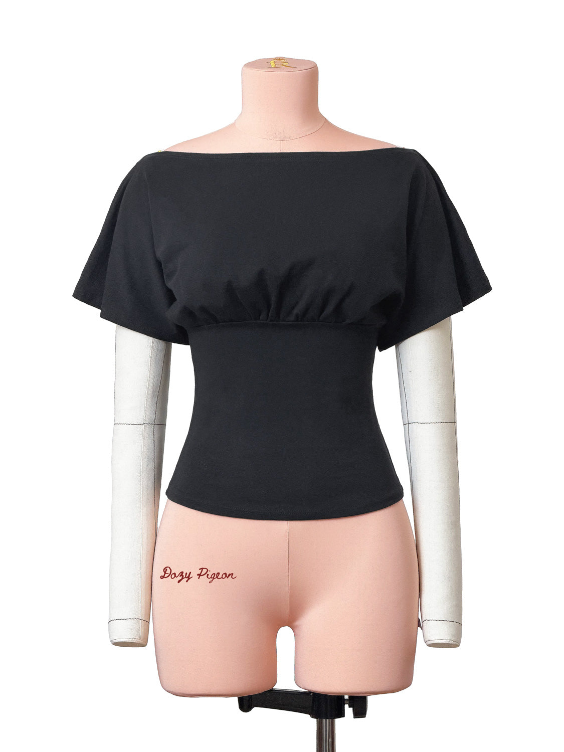 SEWING PATTERN - GATHERED BOATNECK BATWING TOP