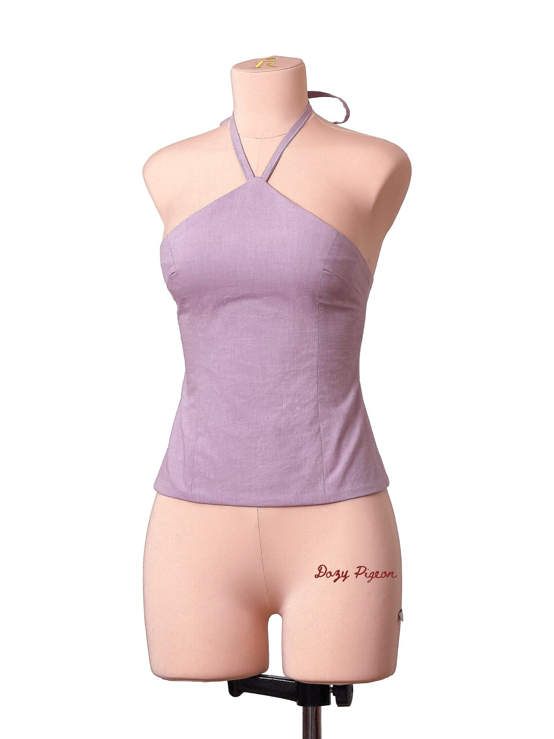 SEWING PATTERN - HALTER NECK TIE BACK TOP
