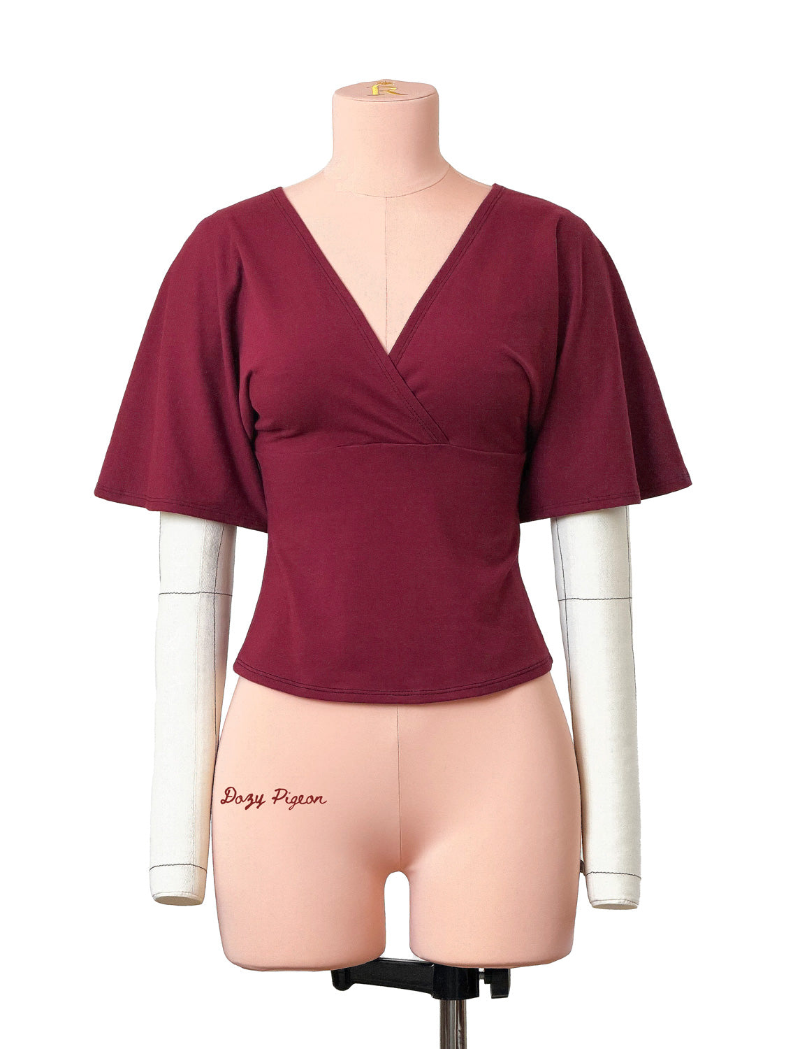 SEWING PATTERN - V NECK BATWING TOP